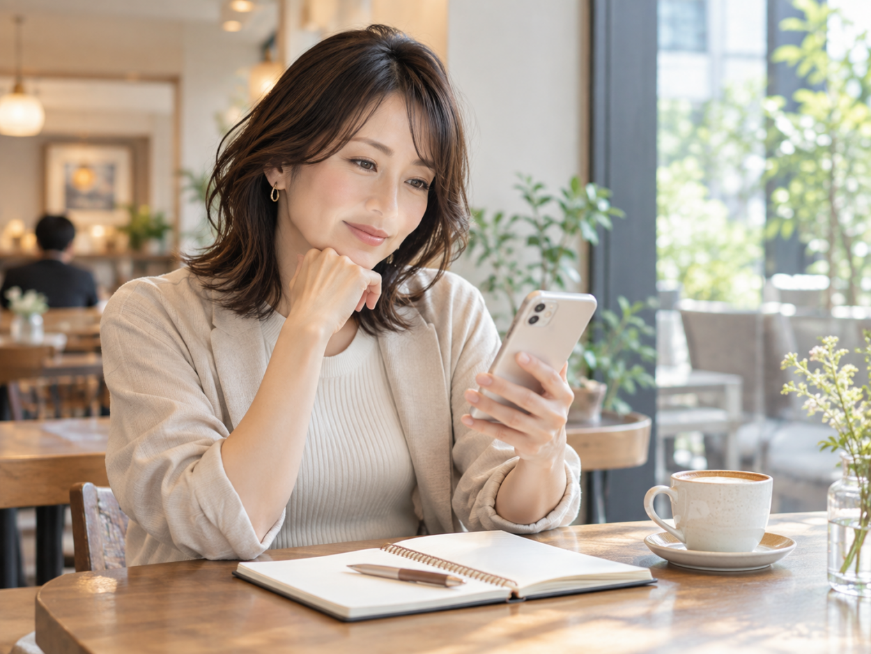 無料相談を受ける結婚相談所を検索する30代女性